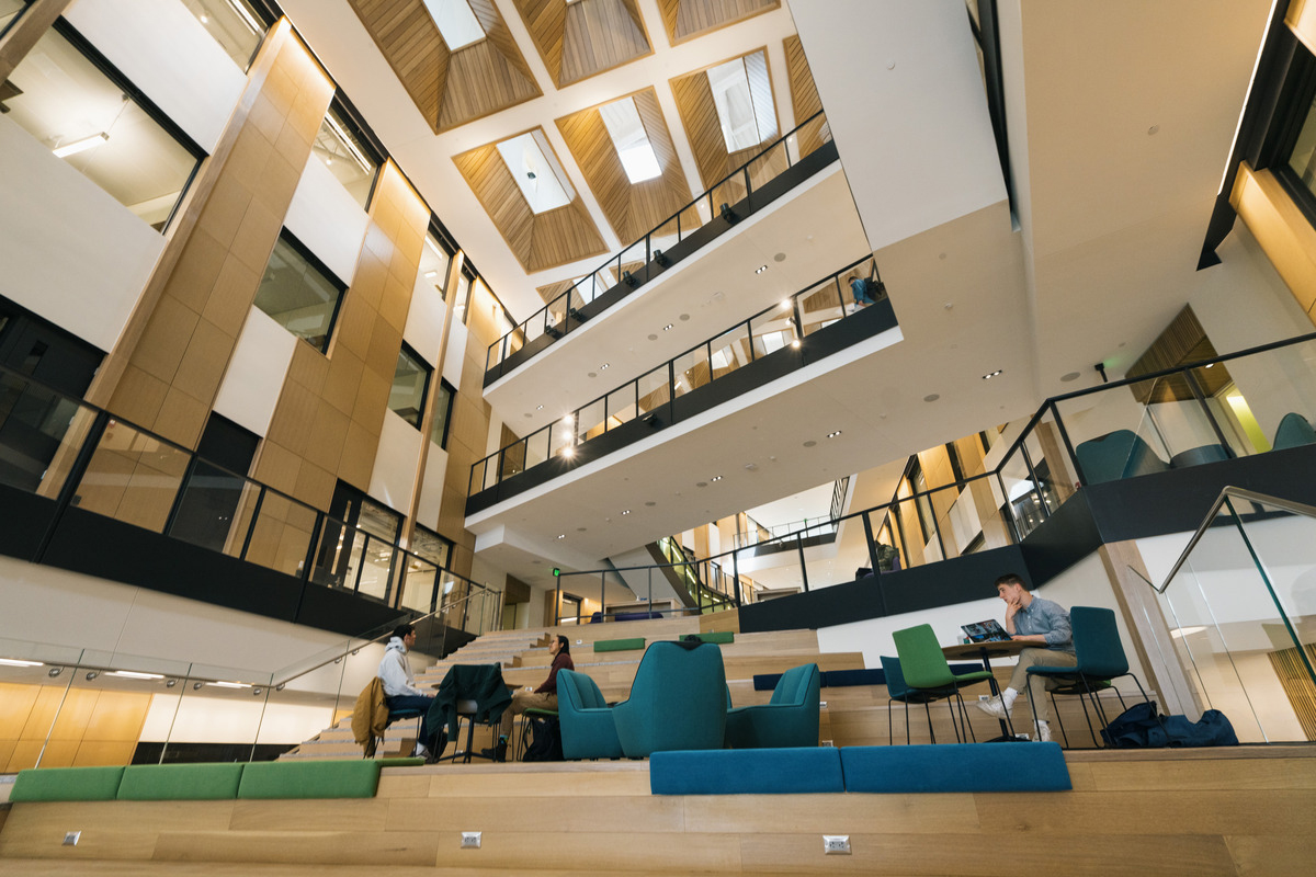 Interior of the new Engineering and Computer Science Center