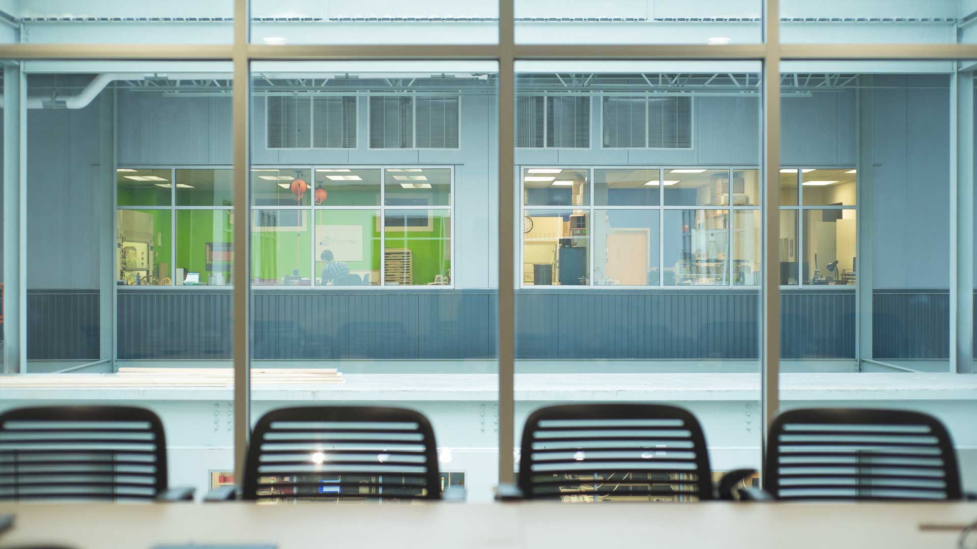 Interior shot of DRTC