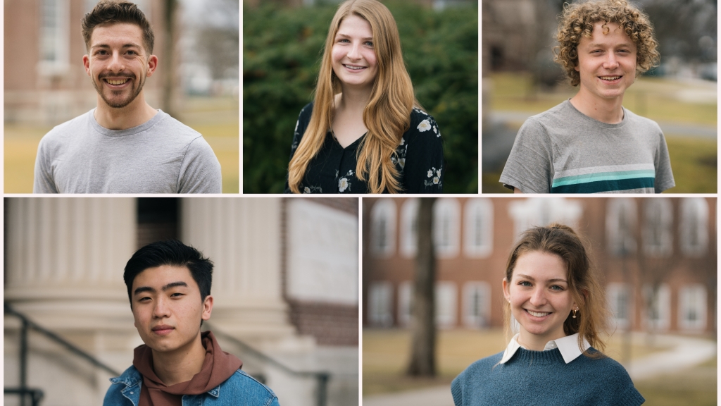 Chance Bowman, Amanda Calhoun, Maxwell Teszler, Katherine Lasonde, and Nicholas Sugiarto 