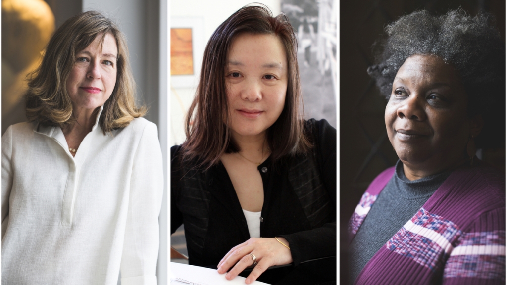 Dartmouth professors Laura Ogden, Kui Dong, and Vievee Francis