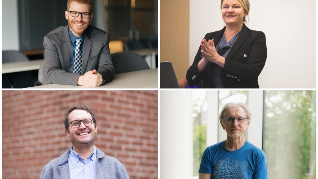 Grid of professors involved in the AI Institute